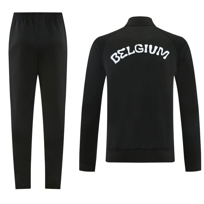26-27 Belgium Black Jacket Tracksuit