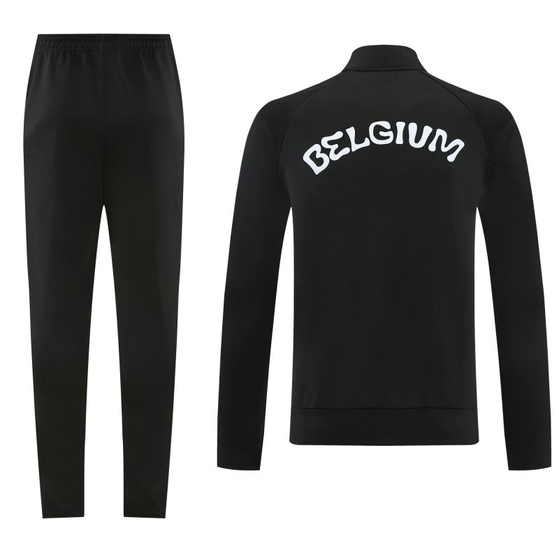 26-27 Belgium Black Jacket Tracksuit