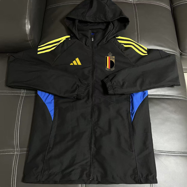 26-27 Belgium Black Windbreaker