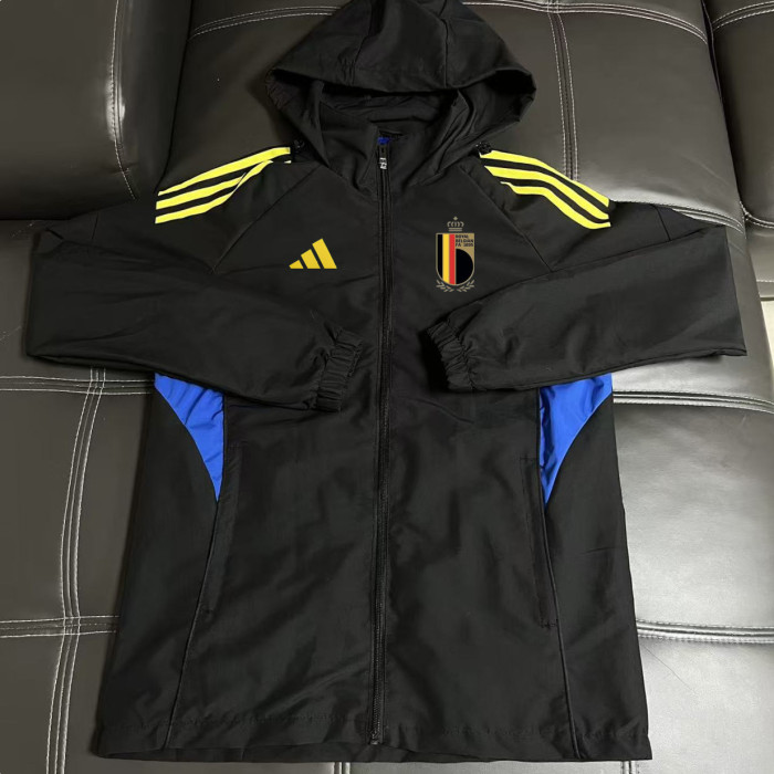 26-27 Belgium Black Windbreaker