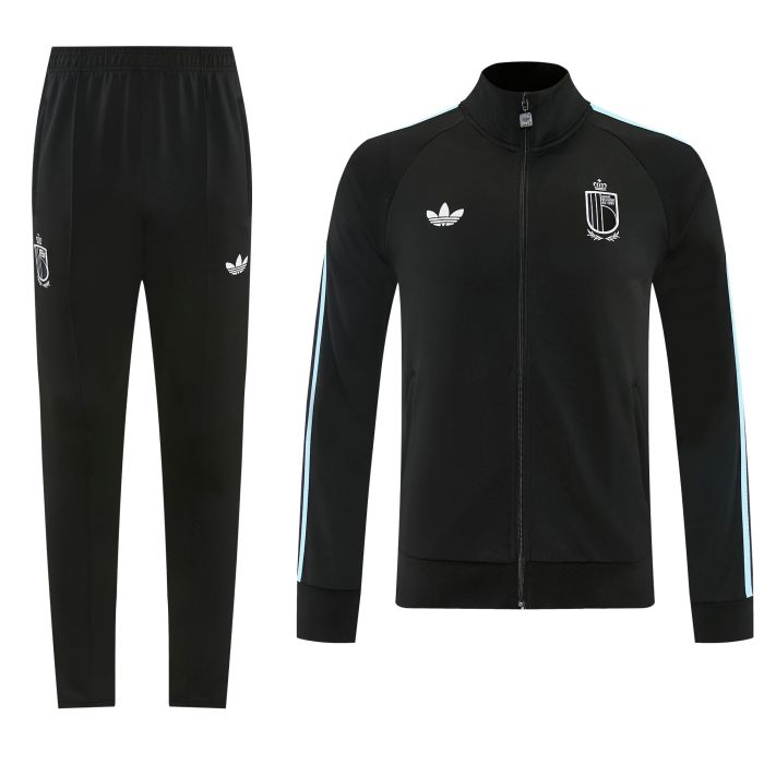 26-27 Belgium Black Jacket Tracksuit