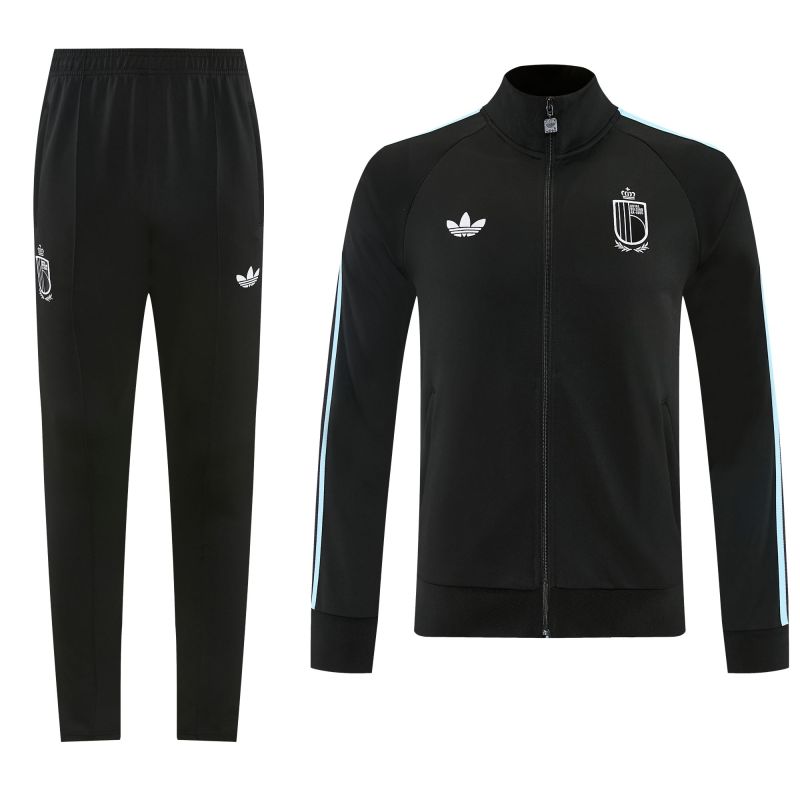 26-27 Belgium Black Jacket Tracksuit