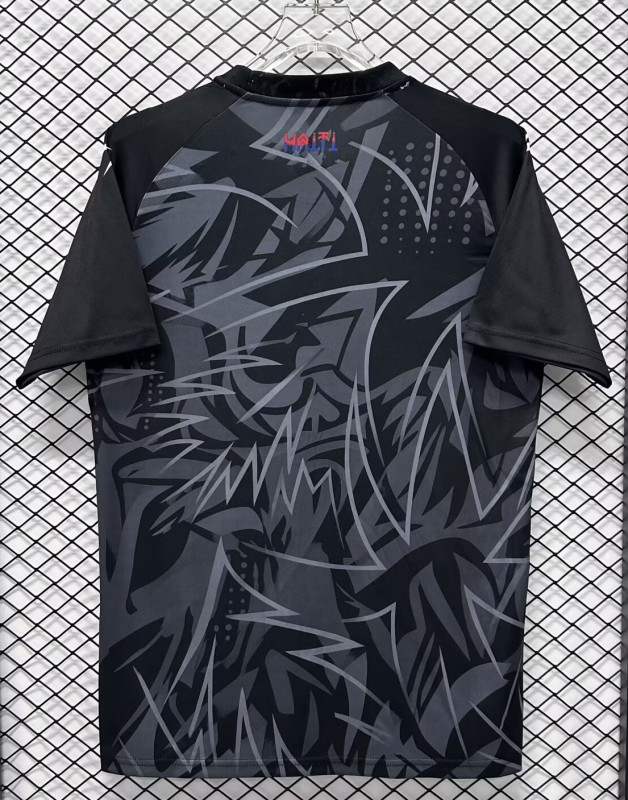 26-27 Haiti Black Special Edition Fans Soccer Jersey