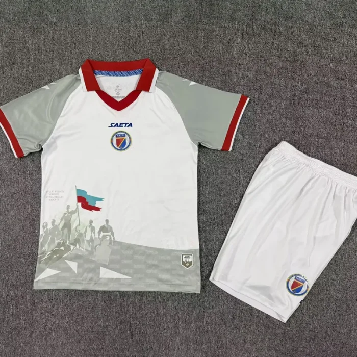 26-27 Haiti Away Kids Soccer Jersey