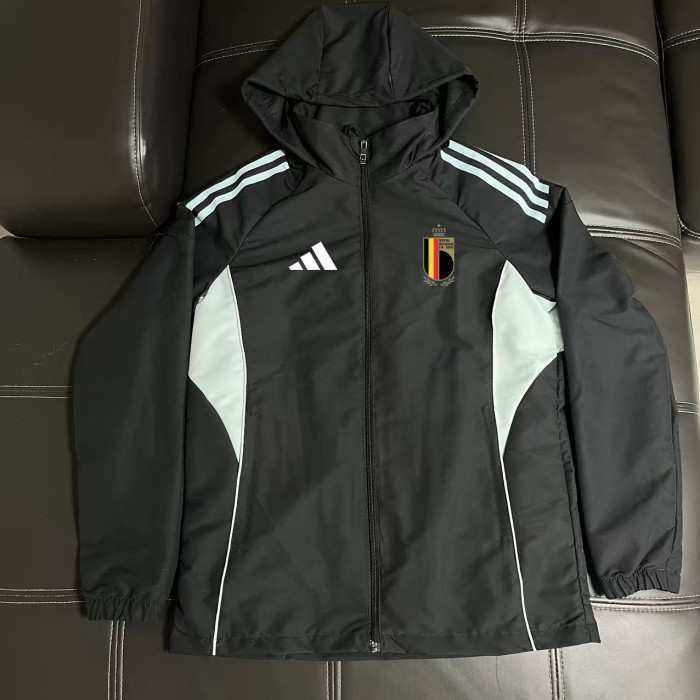 26-27 Belgium Black Windbreaker
