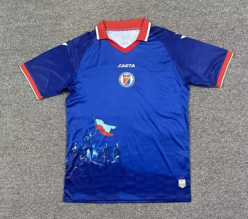 26-27 Haiti Home Fans Soccer Jersey