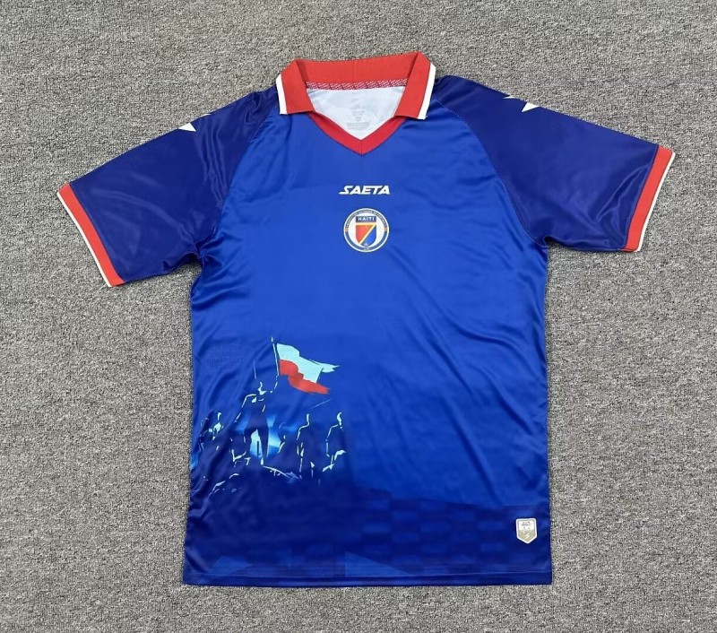 26-27 Haiti Home Fans Soccer Jersey