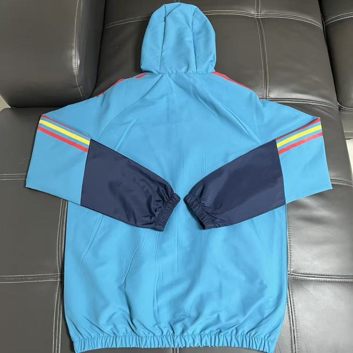 26-27 Belgium Blue Windbreaker