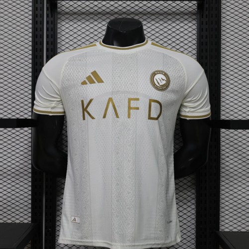26-27 AL-Nassr Away Player Version Soccer Jersey*带广告