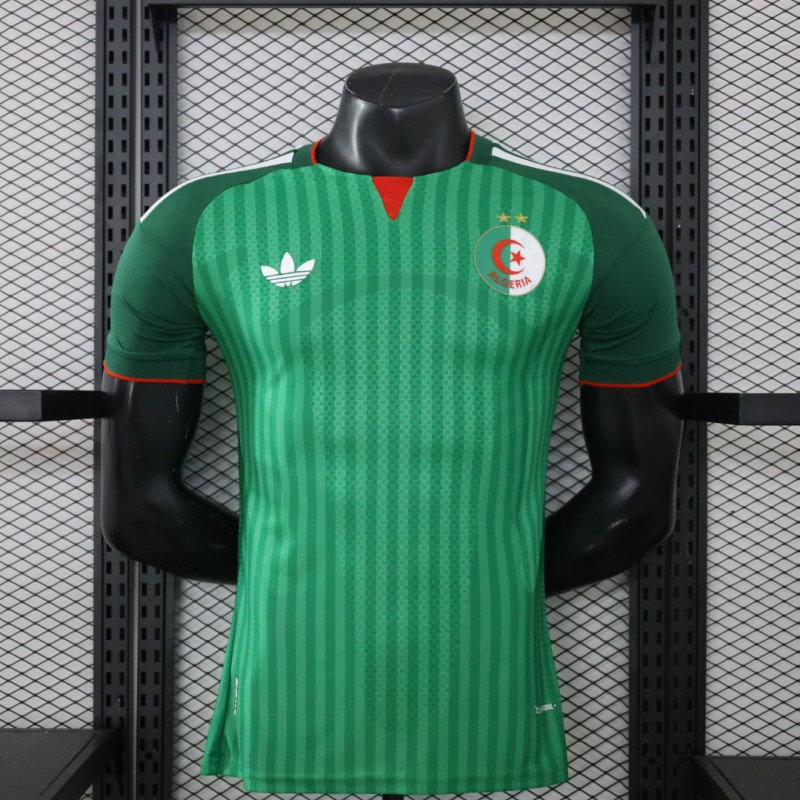 26-27 Algeria Away Player Version Soccer Jersey (Star 带星)