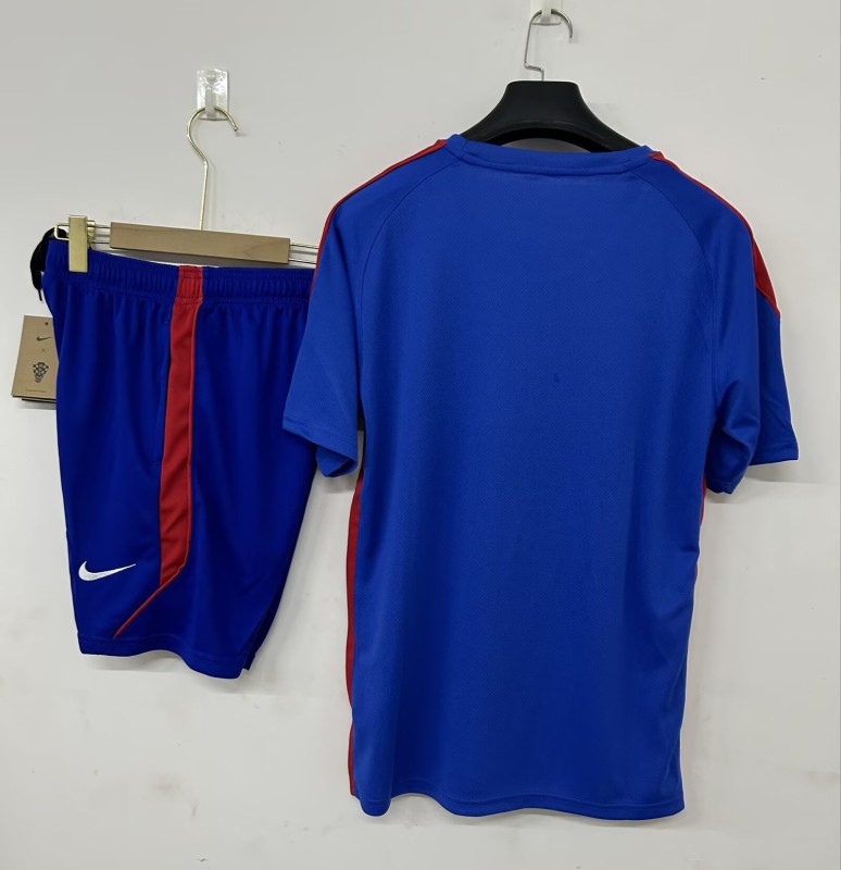 26-27 Croatia Royal Blue Training Short Suit