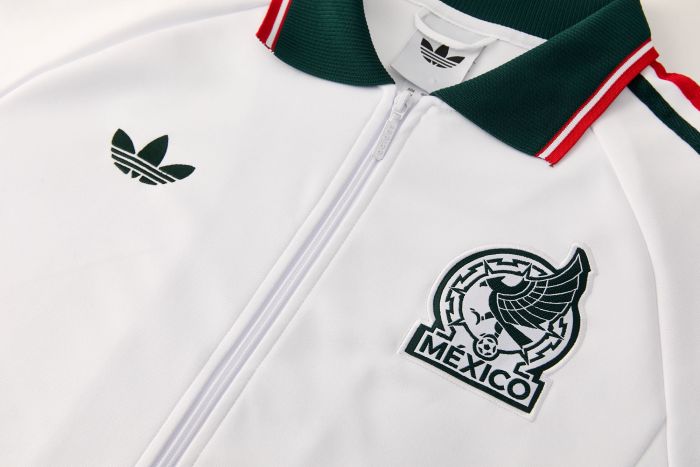 26-27 Mexico White Jacket Tracksuit