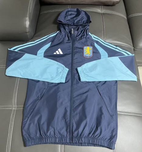 26-27 Aston Villa Dark Blue Windbreaker