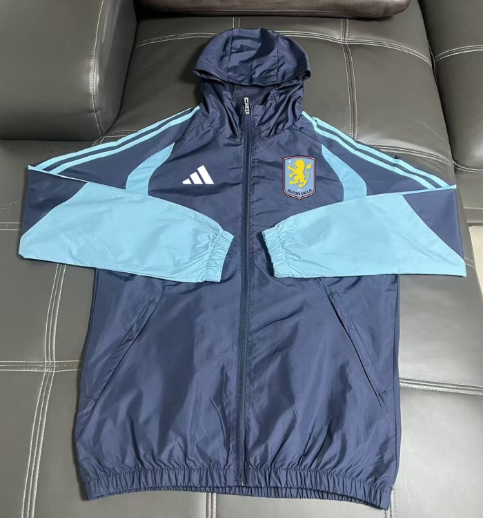 26-27 Aston Villa Dark Blue Windbreaker