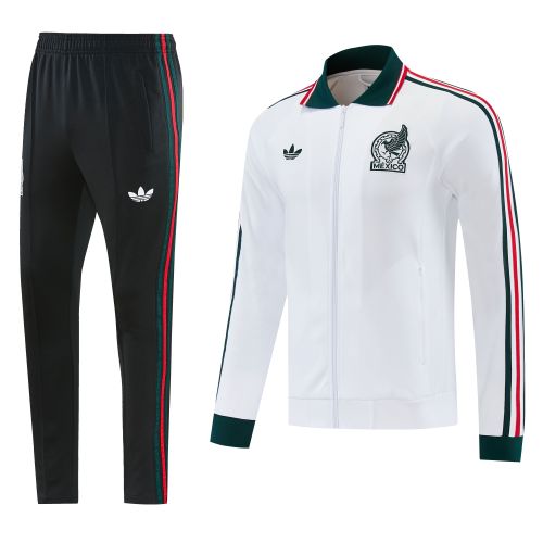 26-27 Mexico White Jacket Tracksuit
