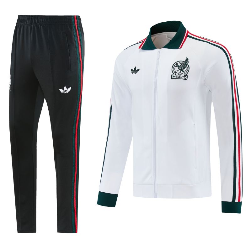 26-27 Mexico White Jacket Tracksuit