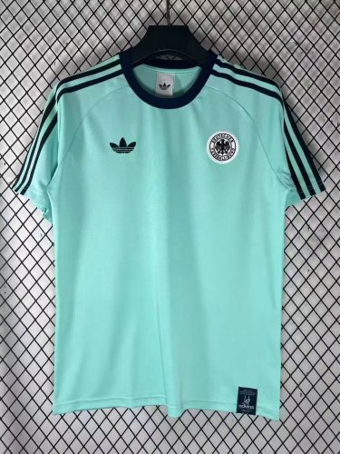 26-27 Germany Lake Blue Casual Edition Training shirts