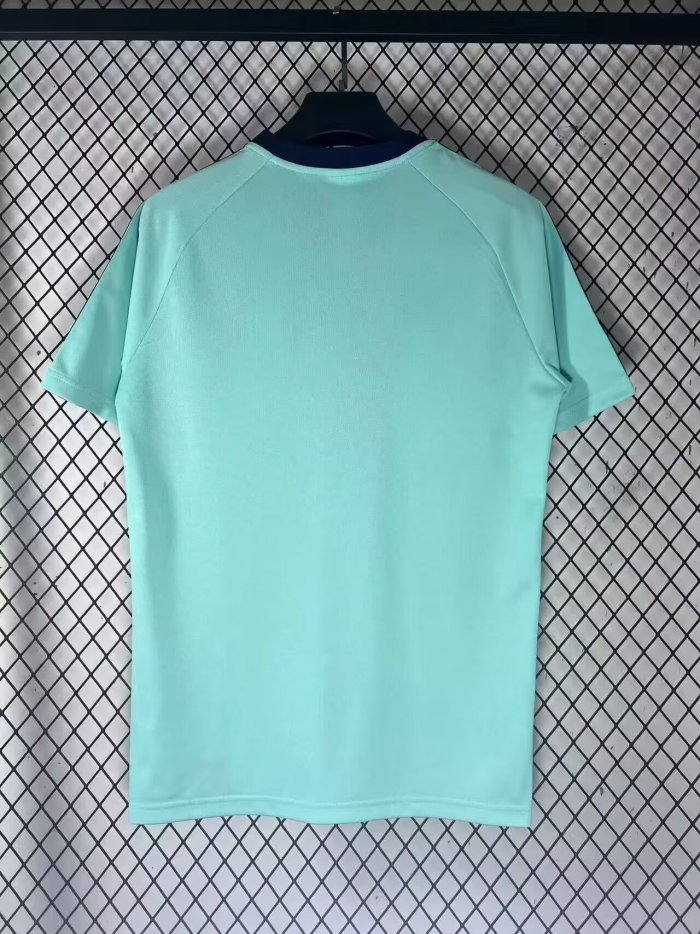 26-27 Germany Lake Blue Casual Edition Training shirts