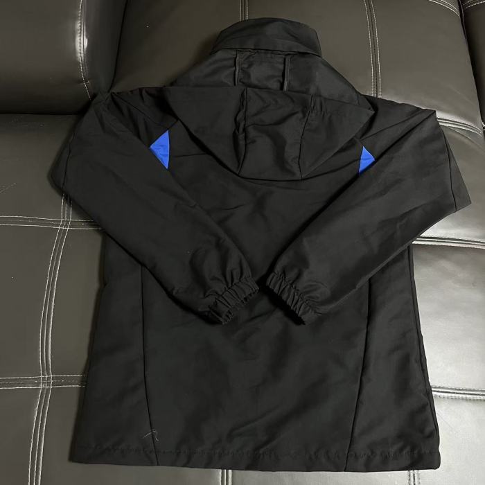 26-27 France Black Windbreaker