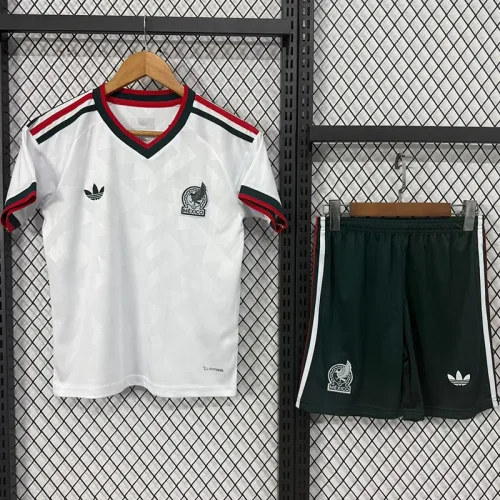 26-27 Mexico Away Kids Soccer Jersey
