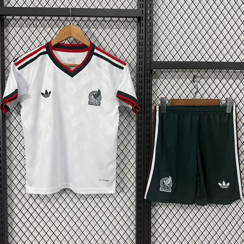 26-27 Mexico Away Kids Soccer Jersey