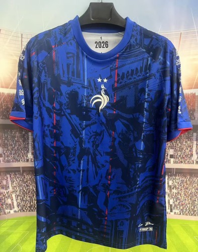 26-27 France Blue Special Edition Training shirts