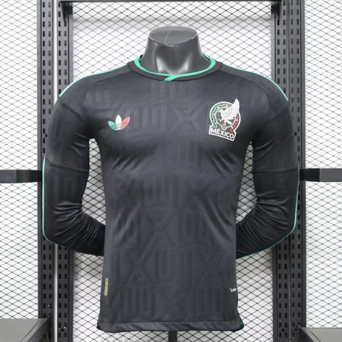 26-27 Mexico Third Away Player Version Long Sleeves Soccer Jersey