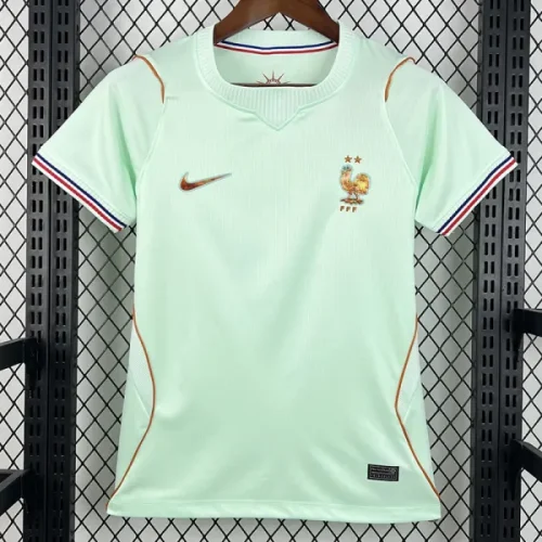 26-27 France Away Women Soccer Jersey (女)