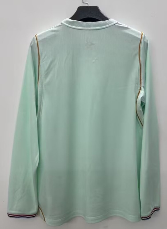 26-27 France Away Fans Long Sleeves Soccer Jersey