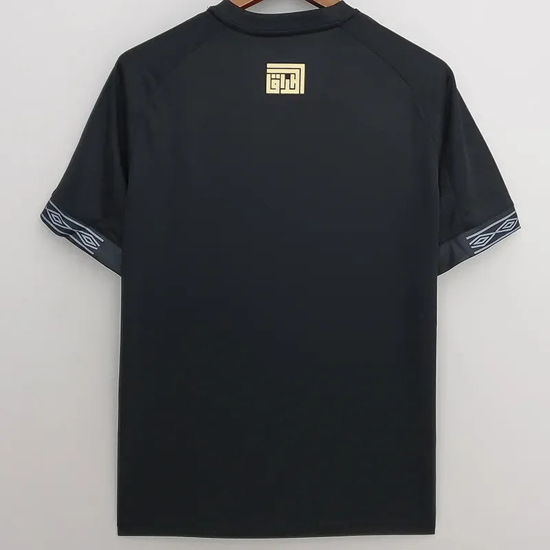 2022 Iraq Black Fans Soccer Jersey