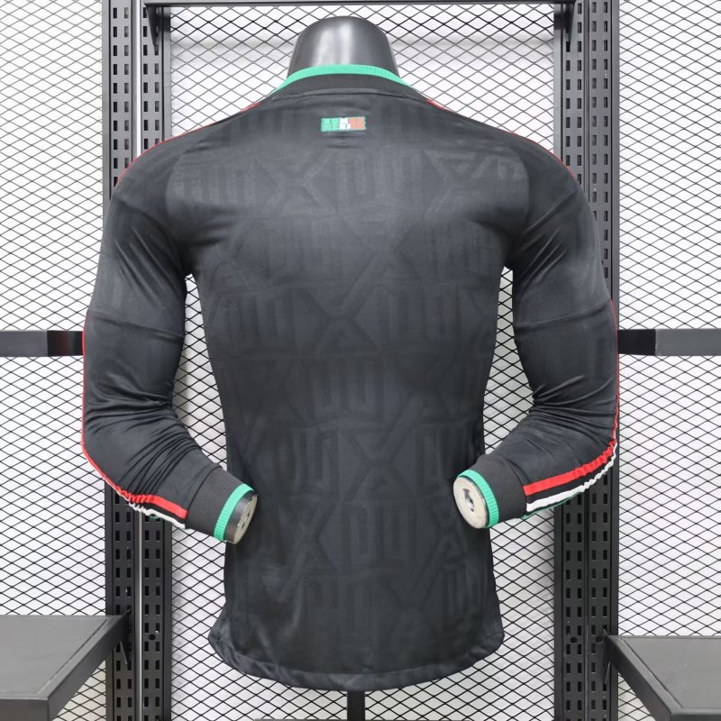 26-27 Mexico Third Away Player Version Long Sleeves Soccer Jersey