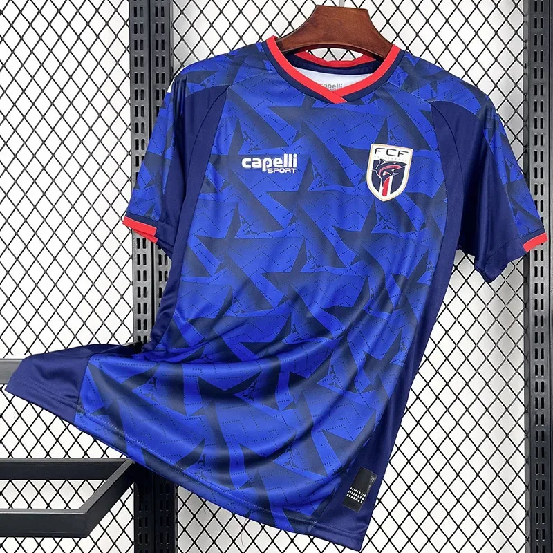 26-27 Cape Verde Home Fans Soccer Jersey
