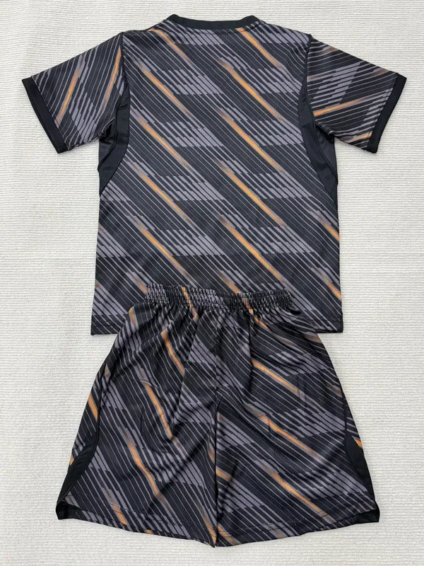 26-27 France Grey Goalkeeper Kids Soccer Jersey