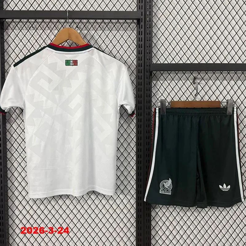 26-27 Mexico Away Kids Soccer Jersey
