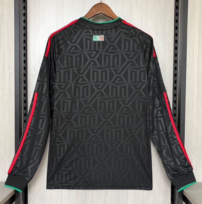 26-27 Mexico Third Away Fans Long Sleeves Soccer Jersey