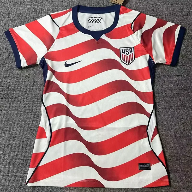 26-27 USA Home Women Soccer Jersey (女)