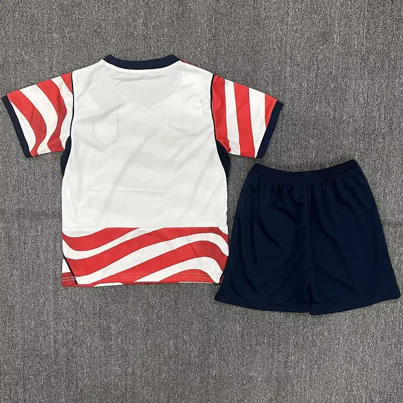 26-27 USA Home Kids Soccer Jersey