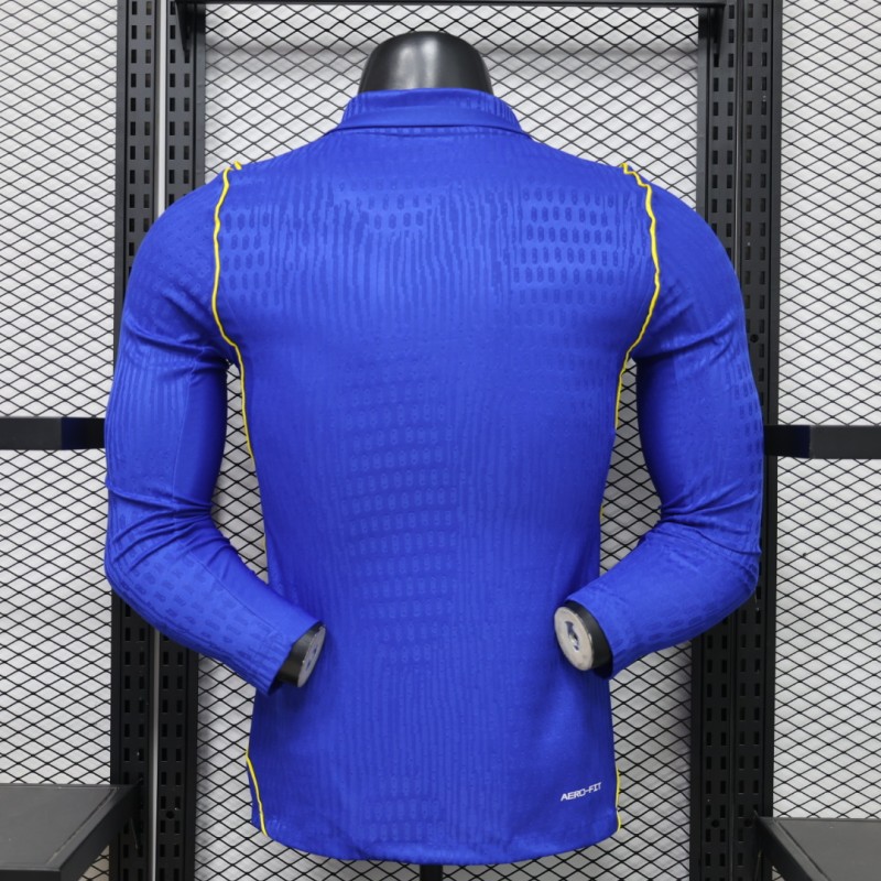 26-27 CHE Home Player Version Long Sleeve Soccer Jersey