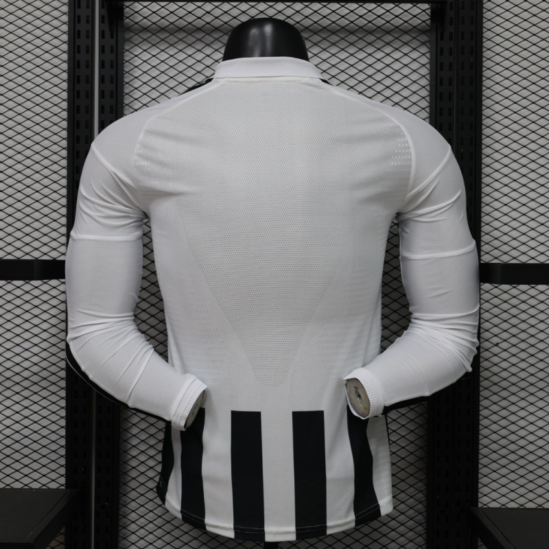 26-27 JUV Home Player Version Long Sleeves Soccer Jersey