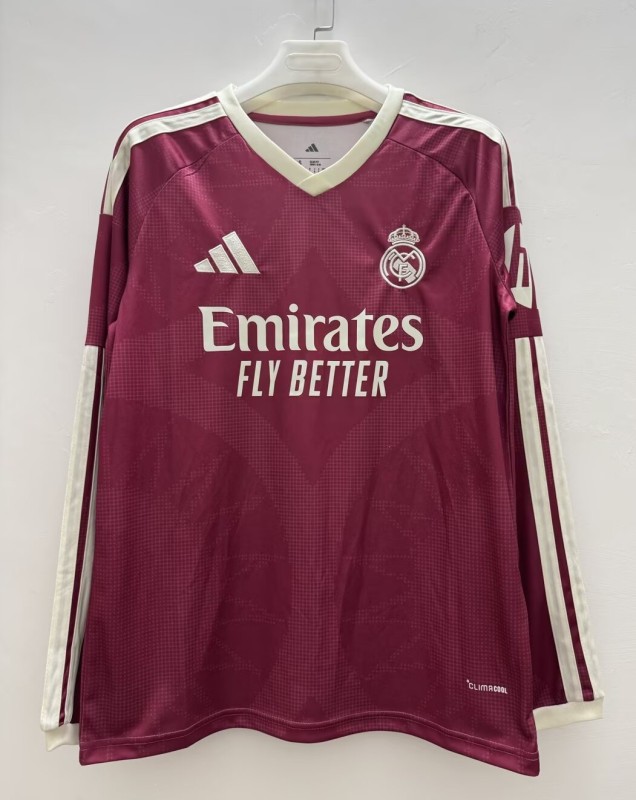 26-27 RMA Third Long Sleeve Soccer Jersey (长袖)