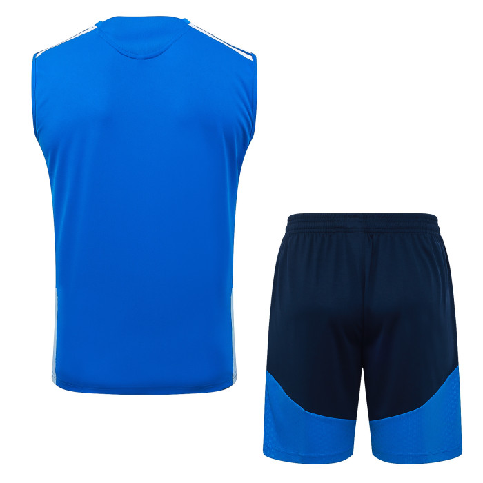 26-27 Cruzeiro Royal Blue Tank top and shorts suit