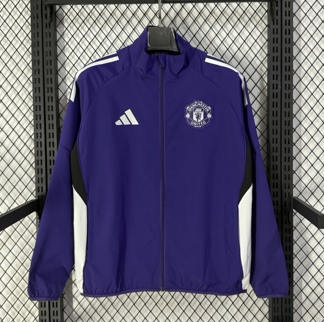 26-27 Man Utd Purple Windbreaker