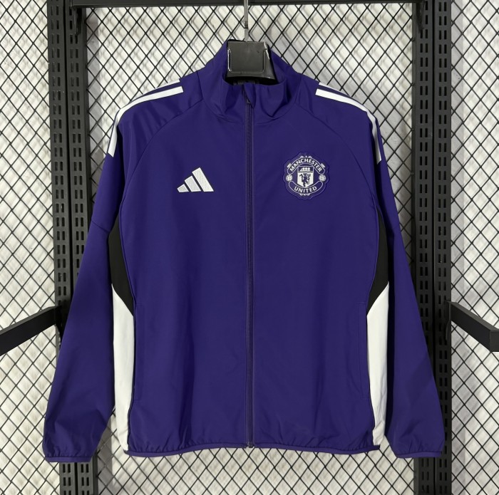 26-27 Man Utd Purple Windbreaker