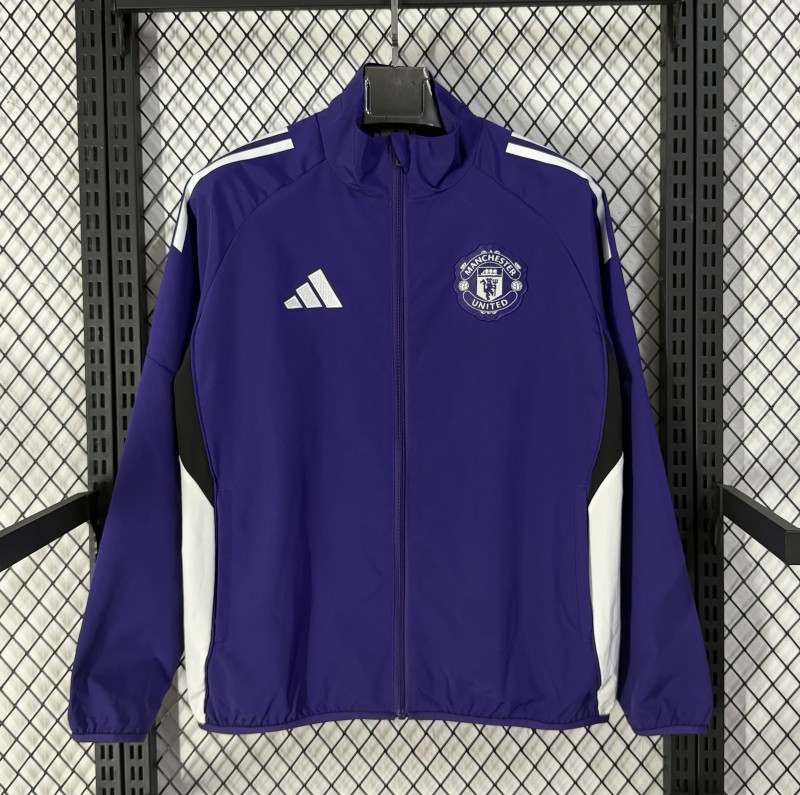 26-27 Man Utd Purple Windbreaker
