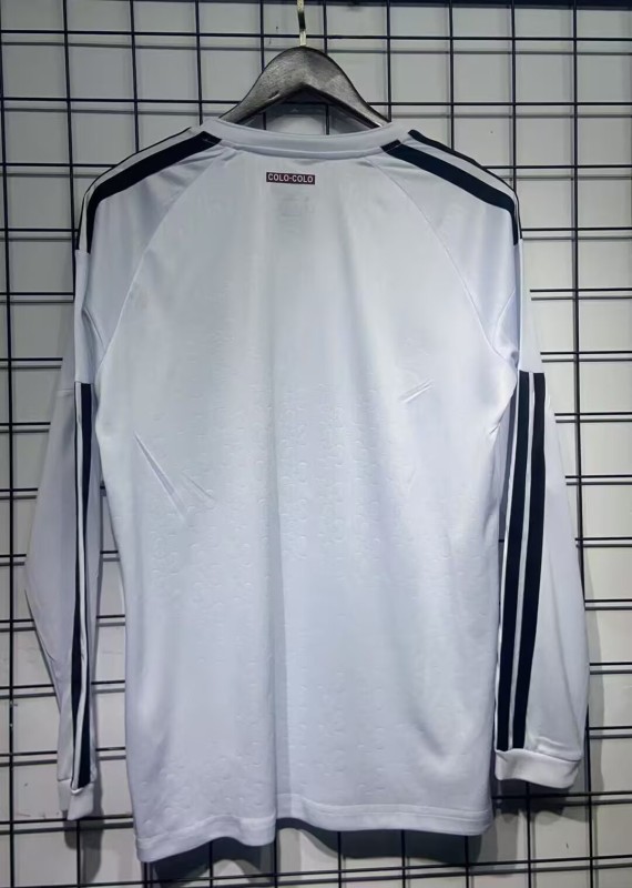 26-27 Colo-Colo Home Fans Long Sleeve Soccer Jersey (长袖)