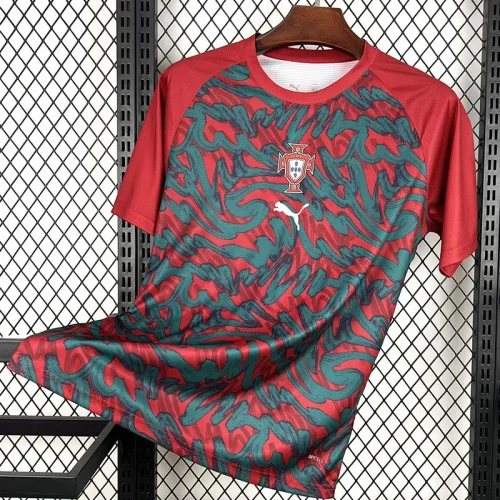 26-27 Portugal Red Fans Training shirts
