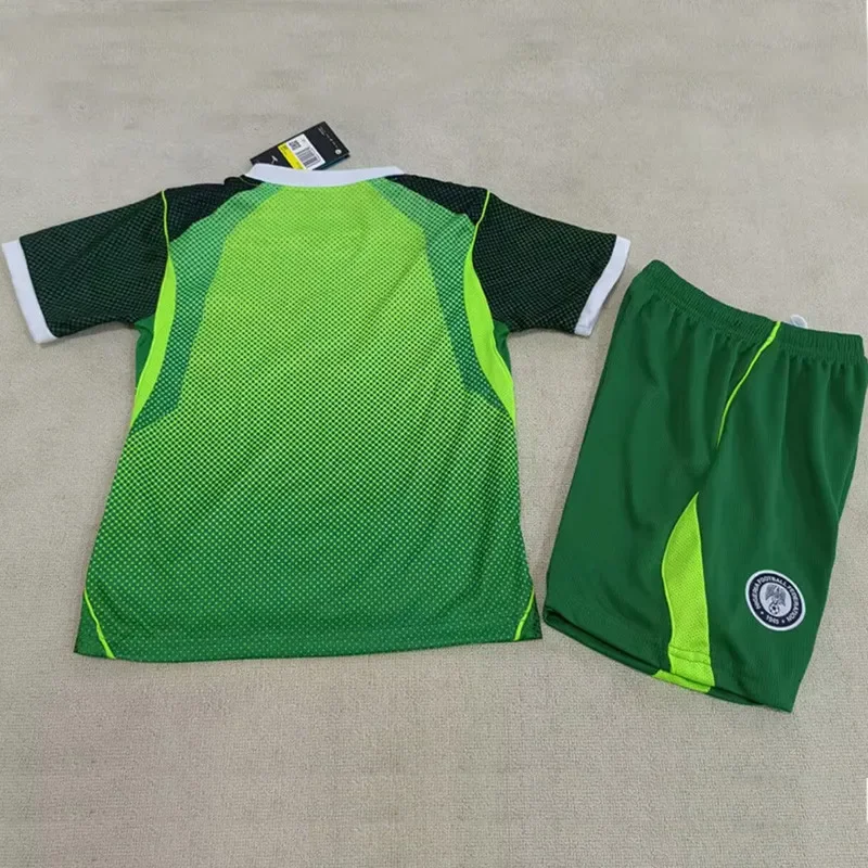 26-27 Nigeria Home Kids Soccer Jersey