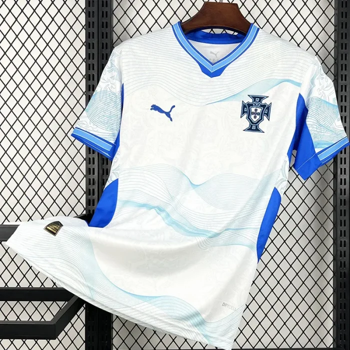 26-27 Portugal Blue White Special Edition Fans Training shirts
