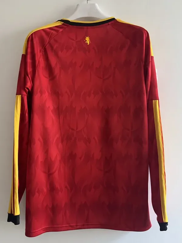 26-27 Belgium Home Long Sleeve Soccer Jersey (长袖)