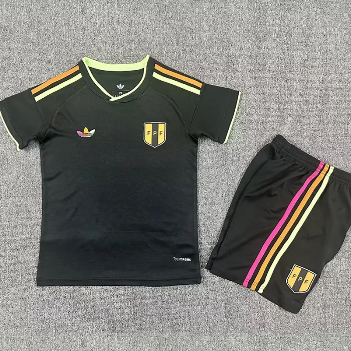 26-27 Peru Away Kids Soccer Jersey